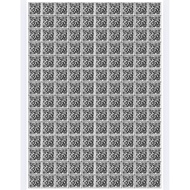 QR CODE STICKER (140 pcs)