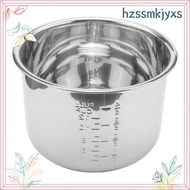 6L Pressure Cooker Inner Pot Rice Pressure Cooker Liner Stainless Steel Inner Pot Minute Pressure Co