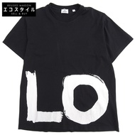 二手 Burberry Carrick Love 印花短袖T卹，男士，黑色，S碼，8037302