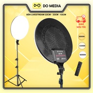 (SUPER TOC) Round led photography light 22cm 33cm 45cm for recording livestream videos and makeup sa