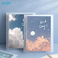 ♛A5/B5 Notebook Detachable Coil Notebook Spiral Binder Cornell Grid Refill Loose-leaf Paper Scho b】