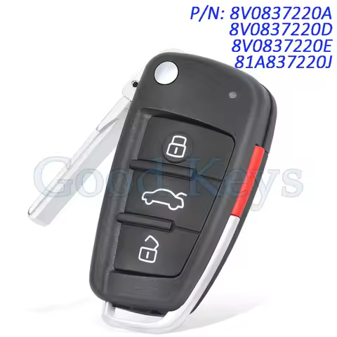81A837220J 8V0837220E 8V0837220A 8V0837220D Keyless Remote Key Fob for Audi A3 Q3 Quattro S3 Q2L 201