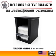 【Morgan Games】[Ready Stock] Toploader & Card Sleeve Organizer Storage Box | TCG Card Accessories Hol