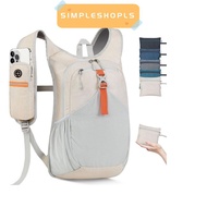 SIMPLESHOPLS Hiking Backpack, 15L Foldable Small Backpack, High Quality Compact Lightweight Multiple