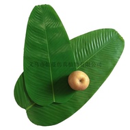 Disyorkan oleh kakak saya # Alas Meja Daun Pisang Tiruan Daun Hijau Kedai Buah-buahan Kedai BBQ Hias