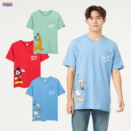 Disney T-Shirt Men&amp;Women Donald Duck and Goofy  - เสื้อยืดลายกูฟฟี่ และลายโดนัลด์ดั๊ก   สินค้าลิขสิทธ์แท้100% characters studio