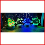 ♣ ♚ Aqua Axie 3D LED Night Lamp - Axie Infinity