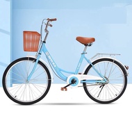 🚢Women's Adult Installation-Free Bicycle Foldable Princess Car-Inch Men's and Women's Student Bike Shuttle Bus