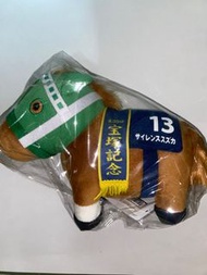 日本賽馬公仔 21cm 楽市楽座 無聲鈴鹿