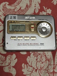 Aiwa 愛華 JX869 錄音帶機 卡式帶機 Walkman、稀少中古、保證正常可以用。客人可以測試、滿意才交易。屯馬線錦上路站或者美孚地鐵站MTR交收！也可以郵寄。