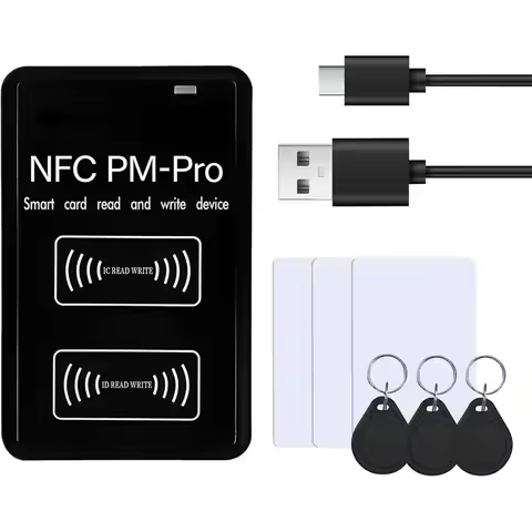 GROCE-Mhz RFID Reader Writer Copier For IC 13.56Mhz, Applicable To ID 125-500 Khz, Works ID/HID-125K
