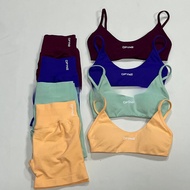 DFYNE Impact Seamless Vest Sports Bra Women Fitness Shorts Yoga Suit