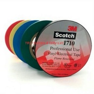 3M Scotch 1710 Vinyl Electrical Tape/ PVC Tape/ Insulation Tape/ Wire Tape Made in Taiwan (Black/Blue/Green/Red/Yellow)
