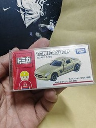 Tomy Tomica shop Benz sls 車全新 盒不完美