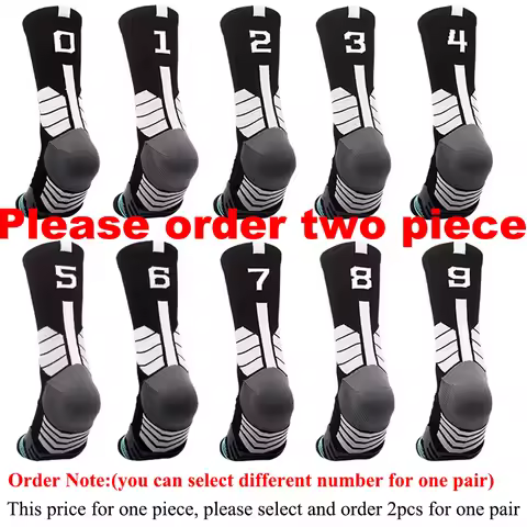 Sports Basketball Socks Professional 1pc Football Sock Men's Cycling Soccer Socks Running Sock Calce
