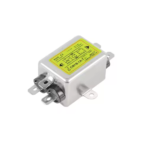 TOMZN Power Supply Filter Single-Phase AC EMI Purification Anti-Jamming 115V 230V CW1B-T(B1)1A 3A 6A