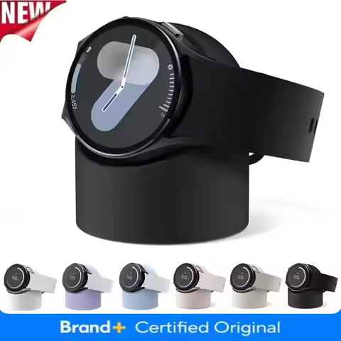Compatible with Samsung Galaxy Watch 7 Charger Stand 40 44 46mm Galaxy Watch 3 4 5Pro 6 Silicone Sta