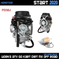 400cc Motorcycle Carburetor For Arctic Cat DVX 400 DVX400 ATV Quad Carb 2004 2005 2006 2007 PD36J 36