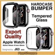 Apple Watch Rugged Case Bumper TEMPERED GLASS Protector EXPORT QUALITY