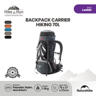 Naturehike Mountain Bag NH70B070-B Backpack Carrier 70L Backpacker Traveling 70 liter large capacity