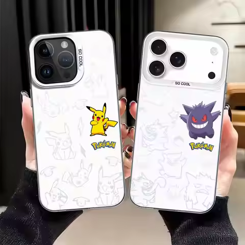 Pokemon Pikachu Ganger Cool Phone Cover Case for iPhone 17 Pro Max 14 Air 15 Plus 11 8 13 XR 12 16