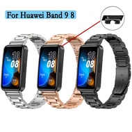 For Huawei Band 9 Metal Strap Stainless Steel Watchband For Huawei Band 8 Comfortable To Wear Bracel