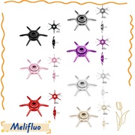 MELIFLUO Baitcaster Drag, DIY Upgrade 65mm Aluminum Star Drag, Fishing Enhancement Aluminum Alloy Si