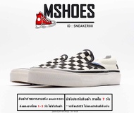รองเท้าVans Slip On⚡สีตารางขาว-ดำ รองเท้ากีฬา รองเท้าแฟชัั่น รองเท้าผ้าใบชายและหญิง สินค้าพร้อมกล่อง