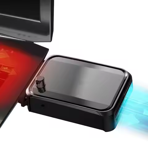 Notebook Side-suction Exhaust Cooler Air Extracting Laptop Cooling Fan Low-Noise CPU Cooler Exhaust 