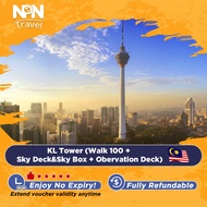 KL Tower Open Date E-ticket Malaysia Attractions (Instant Delivery) E-ticket/Malaysia Attraction/E-Voucher