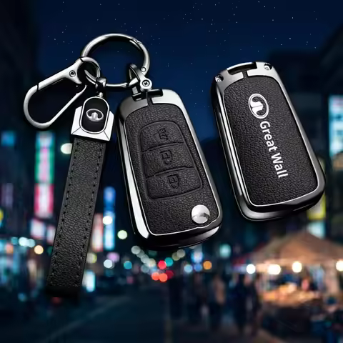 Suitable for Great Wall Haval Fengjun 5 6 H3 H5 H6 H1 H3 C30 C50 M4 3 Alloy Car Key Bag Car Key Prot