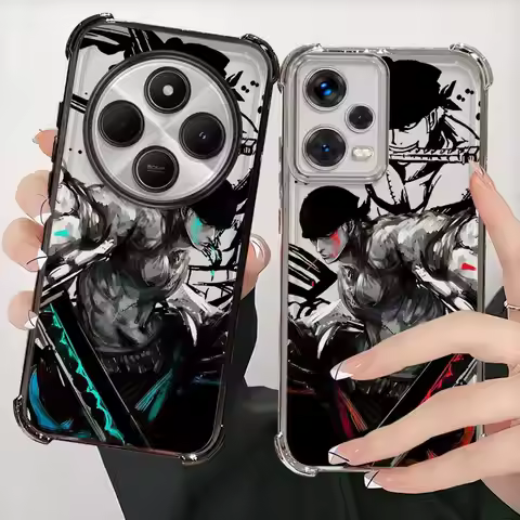 Anime Ones Pieces Clear Cover Case for Xiaomi Redmi A3 A5 14C K80 5G 13C K80 Pro A3X