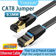 Vention Cat8 Ethernet Cable STTP 40Gbps 2000MHz Cat 8 RJ45 Network Lan Patch Cord for Router RJ45 Ro