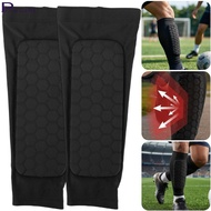 [Chic] [BR] 2/1Pcs Honeycomb Sport Sock Cover - Sports Leg Protector Sock - Shock Absorbing - Leg Pr