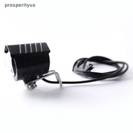 [Prs] 2 in 1  E-bike Light Headlight Input DC 36V 48V 60V Electric Scooter Handlebar Lamp Electric S