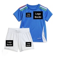ITALY HOME KIDS EURO WORLD CUP 2024 JERSEY ORIGINAL GRADE