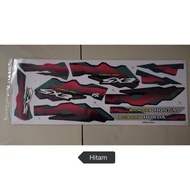 Honda Boon Siew ex5 High Power (6) body Sticker /Strike/ Stripe Warna Hitam