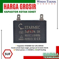 5UF SIZE SOCKET BOX CAPACITOR | FAN Capacitor | PUMP CAPACITOR | 5 UF CAPACITOR