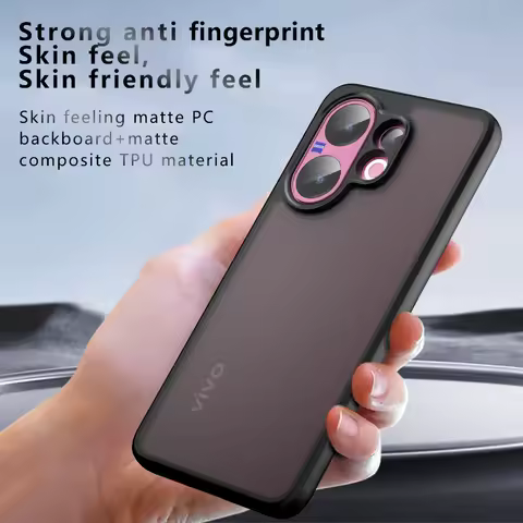 For Vivo V60 Airbag Super Protection Soft Matte Back Cover For Vivo V60 5G Phone Case