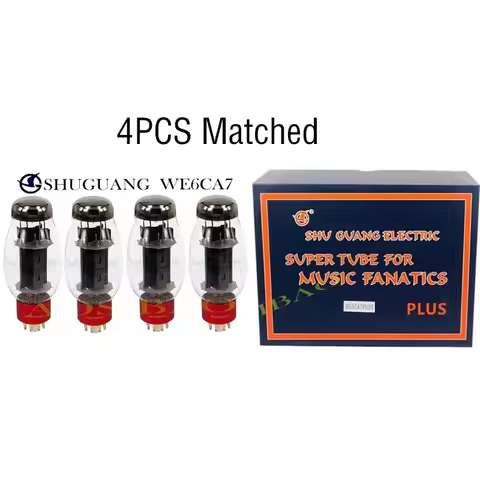 SHUGUANG WE6CA7 6CA7 PLUS Vacuum Tube Upgradat EL34 6L6 KT88 6P3P 6CA7 Electronic Tube Amplifier kit