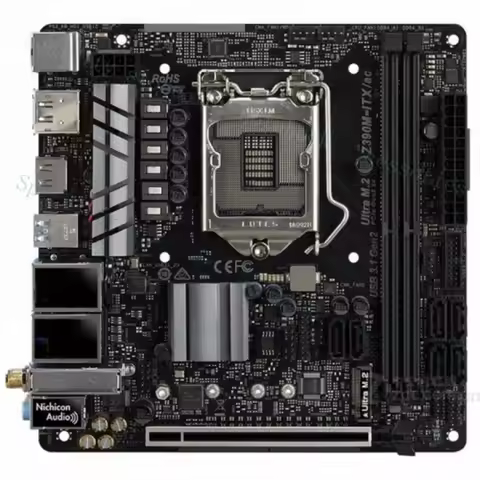 A++FOR ASRock Z390M-ITX/AC Motherboard LGA1151 support i3/i5-8th i7-8/9th CPU