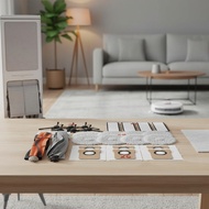 Xiaomi X20 Pro X20 Max Vacuum Accessories Kit: Main Brush, Side Brush, HEPA Filters, Mop Pads, Dust 