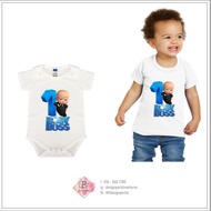 Baby Boss Customised tshirt and romper