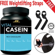 Casein Halal - Vital Casein 1kg 24g Protein 0g Gula 33 servings 104 kcal(Multi Stage Slow Digesting 