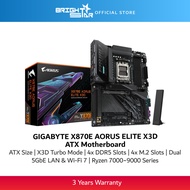 GIGABYTE X870E AORUS ELITE X3D ATX Motherboard