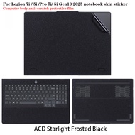 For Lenovo Legion Pro5 16IAX10H/16IRX10 Body Film 16ADR10/AFR10 Sticker Scratch-Resistant Protective