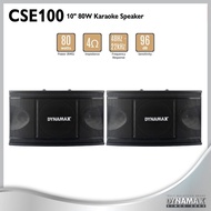 DYNAMAX CSE100 10" 80W Home KTV Karaoke Speaker System (1 Pair)