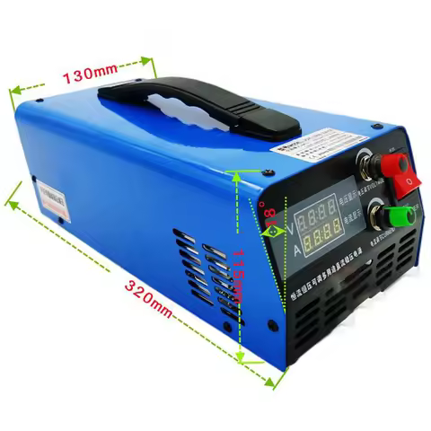 800W Adjustable Voltage Current Lithium Lead-acid LiFePO4 Battery Charger 0-15V 0-55V 0-85V 0-120V 0