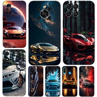Case For Huawei y6 y7 2018 Honor 8A 8S Prime play 3e Phone Cover Soft Silicon Maserati Sportcar