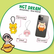 NCT DREAM KEYCHAIN, STRAP, POPSOCKET - DREAMIZ LINE FRIENDS